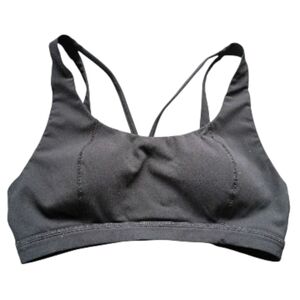 Sweaty Betty Women's Black Sports Bra Size Medium Gym Workout Yoga